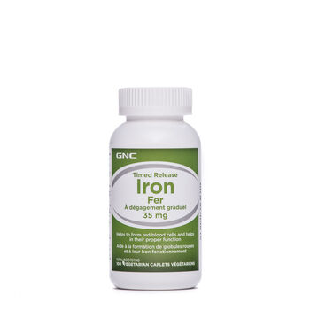 Timed Release Iron 35 mg  | GNC